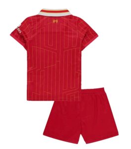 Liverpool Home Kids 2024-2025 Jersey back