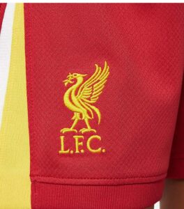 Liverpool Home Kids 2024-2025 Jersey down