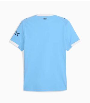 MANCHESTER CITY 2025/2026 HOME AUTHENTIC JERSEY BACK