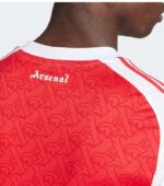 Arsenal 2025/26 Home Jersey up back