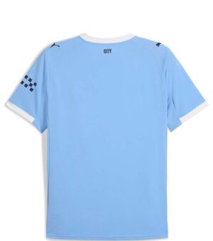 MANCHESTER CITY 2025/2026 HOME JERSEY BACK
