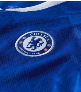 Chelsea Home Kids 2025/26 Jersey up