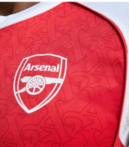Arsenal Authentic 2025/2026 Home Jersey logo