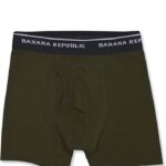 Banana Republic Performance Army Green Boxer (3 pack) front