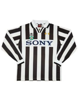 Juventus 1995/97 Retro Home Long Sleeve Jersey