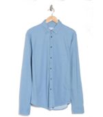 Coastaoro Apollo Trim Fit Knit Button-Down Shirt