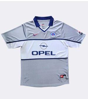 Paris Saint Germain 2000/2001 Opel Grey Collar Retro Jersey