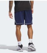Adidas Basketball Badge of Sport Navy Blue Short back