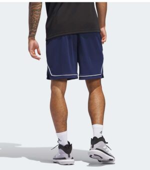 Adidas Basketball Badge of Sport Navy Blue Short back