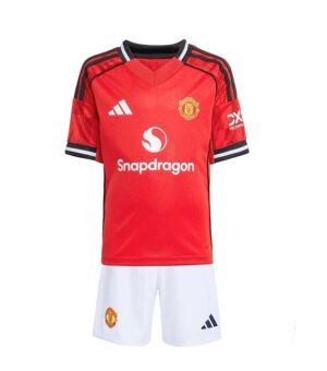 Manchester United Home 2025 /2026 Kids Jersey
