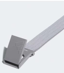 Adidas Reversible Stretch Golf Light Grey Belt up