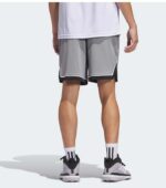 Adidas Basketball Badge of Sport Grey Short back