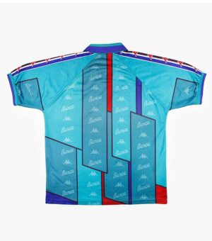 Barcelona Kappa Blue 95/97 Retro Jersey back