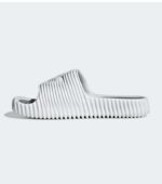 Adidas Light Grey Adilette 25 Slides side