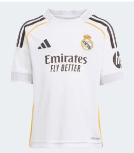 Real Madrid Home 2025-2026 Kids Jersey up