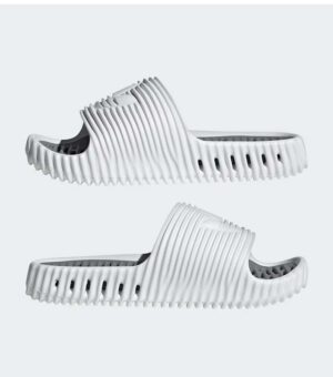Adidas Light Grey Adilette 25 Slides