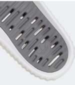 Adidas Light Grey Adilette 25 Slides inside