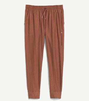 Old Navy Slim KnitTech Brown Men Pants