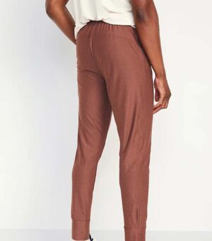 Old Navy Slim KnitTech Brown Men Pants back
