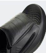 Adidas Black Lightblaze Slides up front