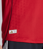 Manchester United 2025/26 Home Authentic Jersey Side