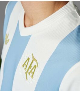 Argentina Anniversary Jersey side up