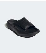 Adidas Lightblaze Black Slides front