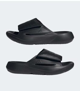 Adidas Lightblaze Black Slides