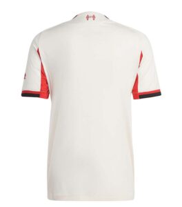 Liverpool Authentic Away 2025-2026 Jersey back