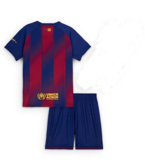 FC Barcelona 2025/26 Home Kids Jersey back