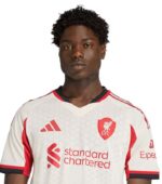 Liverpool Authentic Away 2025-2026 Jersey up
