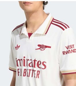Arsenal 2025/26 Third Jersey front up