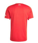 Liverpool Home 2025-2026 Jersey back