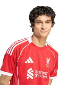 Liverpool Home 2025-2026 Jersey up