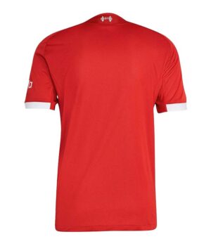 Liverpool Authentic Home 2025-2026 Jersey Back