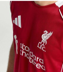 Liverpool Authentic Home 2025-2026 Jersey front