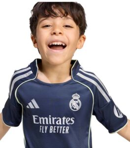 Real Madrid Away 2025-2026 Kids Jersey up
