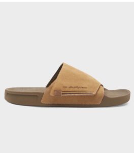 Quiksilver Rivi Slider Brown Suede Sandal side