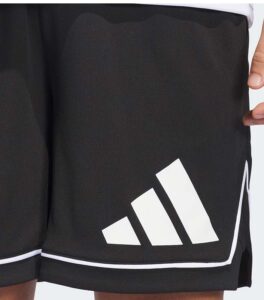 Adidas Basketball Badge of Sport Black Shorts down