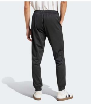 Adidas 3-Stripes Tricot Regular Tapered Track Black Pants back