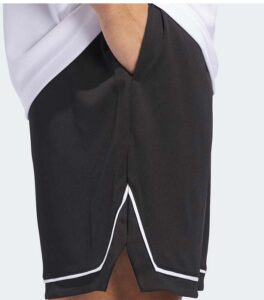 Adidas Basketball Badge of Sport Black Shorts side