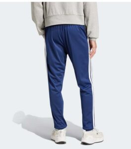 Adidas 3-Stripes Tricot Regular Tapered Track Blue Pants back
