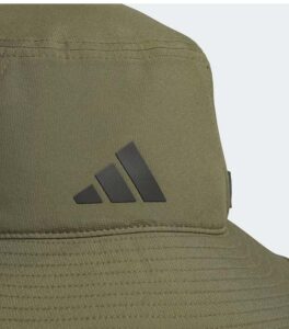 Adidas Victory 5 Olive Green Bucket Hat back side