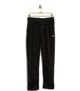 Hurley Fleece Black Men Pants front