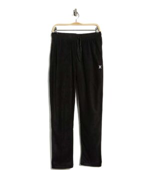 Hurley Fleece Black Men Pants front