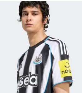 Newcastle United 2025/26 Home Jersey side