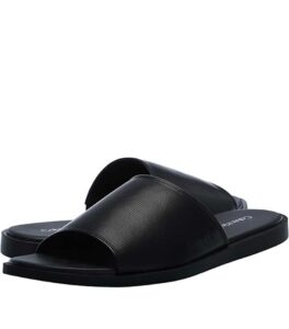 Calvin Klein men Espar Black Slides front