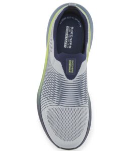 Skechers Go Walk® Max Walker Grey Slip-On Sneaker front