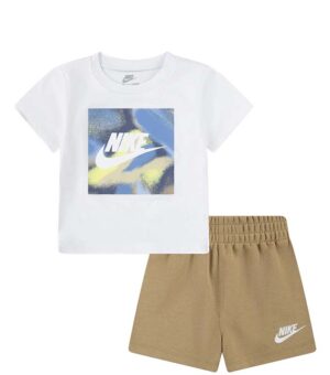 Nike Baby Club Express Graphic T-Shirt & Shorts Set