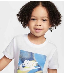 Nike Baby Club Express Graphic T-Shirt & Shorts Set front up